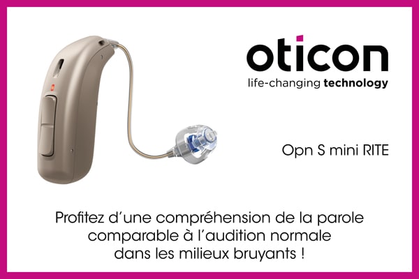 Zoom sur… Oticon : profitez d’une compréhension de la parole comparable à l'audition normale dans les milieux bruyants !